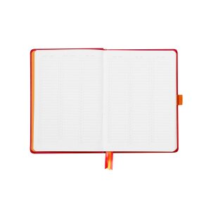 RHODIA Carnet Goalbook HC A5 118582C rouge, dots 120 feuil.
