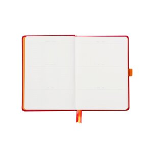 RHODIA Carnet Goalbook HC A5 118582C rouge, dots 120 feuil.