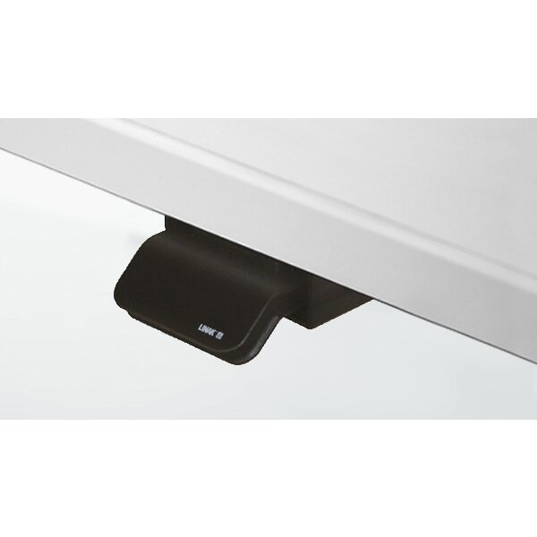 APOLLO B&uuml;rotisch ONE 160x80cm VXMST16/W/S weiss/silber, elektrisch