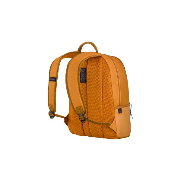 WENGER Trayl Laptop Backback 612566 15.6 Ginger Yellow