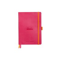 RHODIA Goalbook Notizbuch A5 117581C Softcover himbeer...
