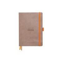 RHODIA Goalbook Notizbuch A5 117573C Softcover taupe 240 S.