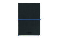 AURORA Cahier de notes softcover A5 2396TESB noir/bleu,...