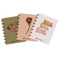 ADOC Cahier à anneaux A5 3055.25 assorti,...