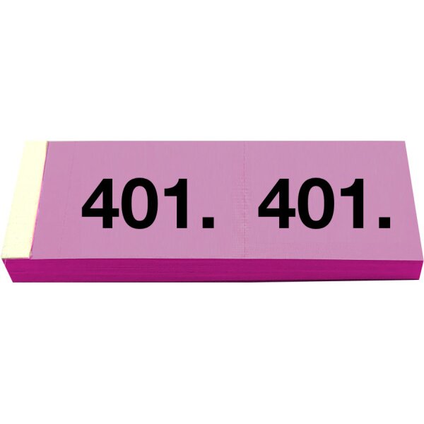 SIMPLEX Bloc vestiaire 401-500 13104 pink 100 feuilles