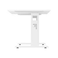 APOLLO Bürotisch ZERO 120x67cm VOS612/W/W weiss/weiss