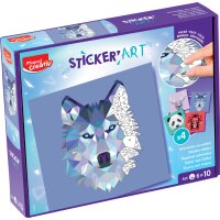 Maped Creativ Kleben nach Zahlen STICKERART