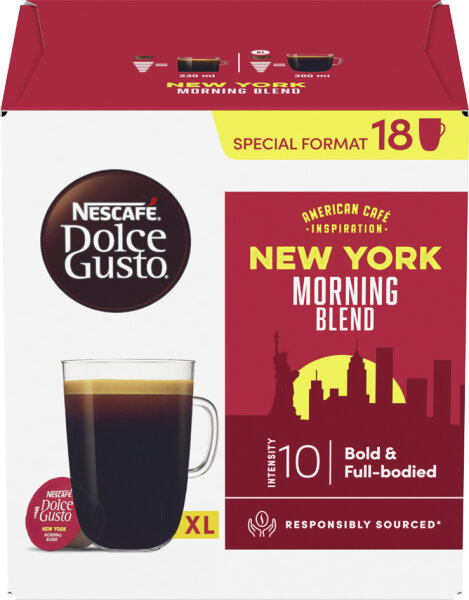 NESCAFE Dolce Gusto Kaffee Kapseln XL NEW YORK MORNING