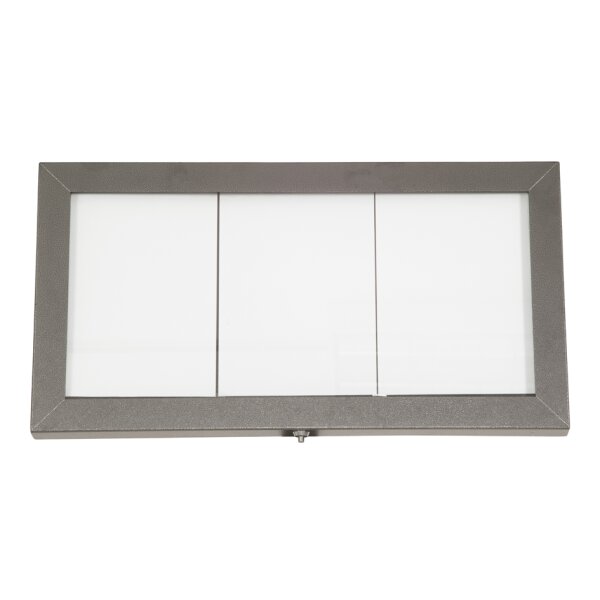 Securit Standfuss f&uuml;r LED-Schaukasten COATED STEEL, 1.380 mm