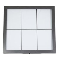Securit Vitrine daffichage LED COATED STEEL, 3 x A4