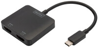 DIGITUS Hub vidéo MST, 2 ports, USB-C - 2x HDMI