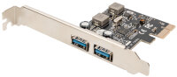 DIGITUS Carte dextension PCI Express USB 3.0, 2 ports