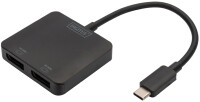 DIGITUS Hub vidéo MST, 2 ports, USB-C - 2x...