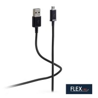 FLEXLINE Câble de raccordement USB, USB-A - USB-B,...