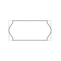 SATO Etiquettes 26x12mm 700300003 blanc, permanent 1500 pcs.