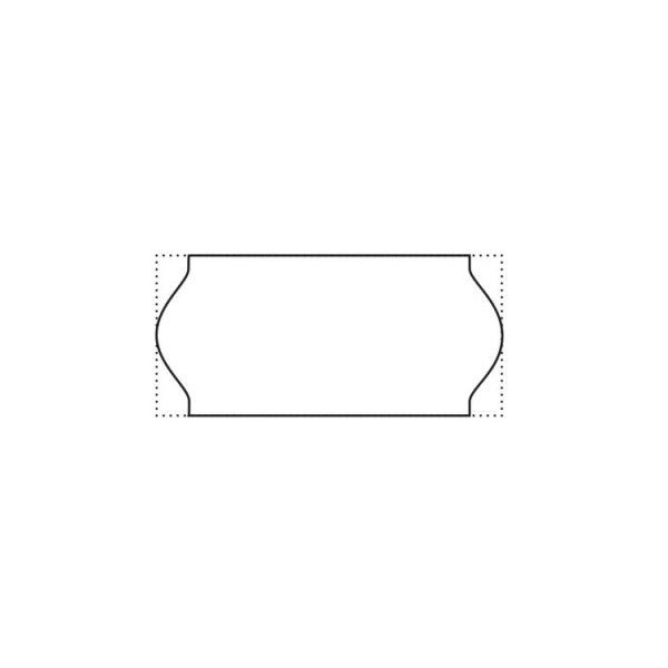 SATO Etiketten 26x12mm 700300200 weiss, non-permanent 1500 Stk.
