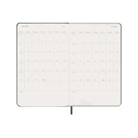 MOLESKINE Agenda Classic Large 2027 DHK1512DC3Y27 1T/1S myrtengrün HC 13x21cm