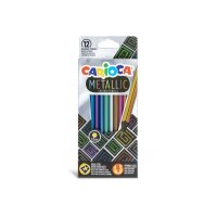 CARIOCA Farbstifte Metallic 43164 Metallic E-12