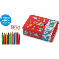 CARIOCA pâte à modeler Metallbox rot...