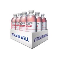 VITAMIN WELL Boost, Pet 6670 50 cl, 12 Stk.