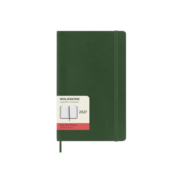 MOLESKINE Agenda Classic Large 2027 DSK1512DC3Y27 1J/1P vert myrte SC 13x21cm