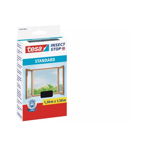 TESA Insect Stop STANDARD 1.3x1.5 m 55672 anthrazit 1 Stück