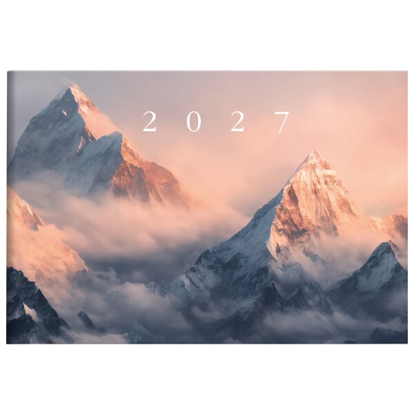 RIDOIDE Taschenagenda Septimus 2027 7017507017.27 1W/2S Mountains DE 15.2x10.2cm