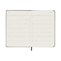 MOLESKINE Agenda Classic Pocket 2027 DHK1512WN2Y27 1W/1S myrtengrün HC 9x14cm