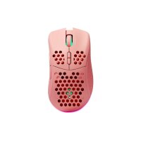 DELTACO Lightweight Gaming Mouse,RGB GAM-120-P Wireless, Pink, PM80