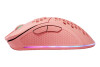 DELTACO Lightweight Gaming Mouse,RGB GAM-120-P Wireless, Pink, PM80