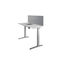 APOLLO Séparateur de bureau 160x50cm VARW16/5 gris