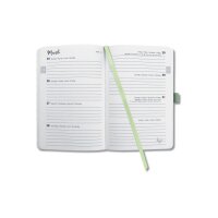 JOLIE Agenda Beauty 2026 J6353 1W/2S green monstera ML A5
