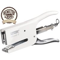 Rapid Heftzange Classic K1 Retro Coconut Kiss, weiss