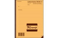 FAVORIT Formularbuch Lieferscheine A5 9231 OK...