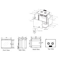 DIGITUS 19" Wandverteiler SOHO, unmontiert, 7 HE,...
