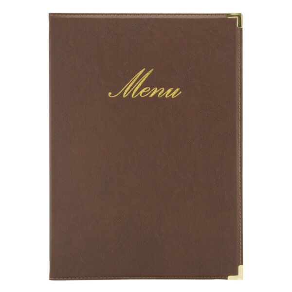 Securit Speisekarten-Mappe CLASSIC, A5, schwarz