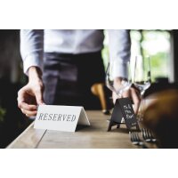 Securit Tischaufsteller GERESERVEERD, 5er Set