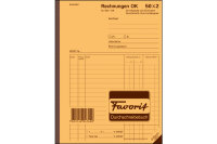 FAVORIT Bloc-notes form. factures A5 9211 OK papier...