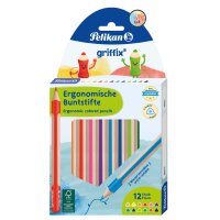 Pelikan Dreikant-Buntstifte griffix, 9er Kartonetui