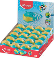Maped Taille-crayons CROC CROC HIPPO, turquoise,...