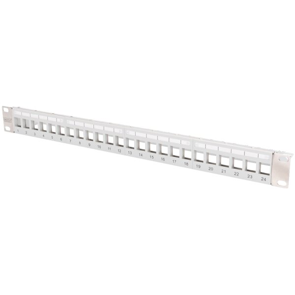 DIGITUS Panneau de brassage modulaire 19, 1 U