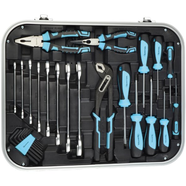 QUANTOOL Jeu doutils, mallette de 110 pièces