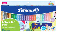 Pelikan Feutre colorella star, étui carton 18+6