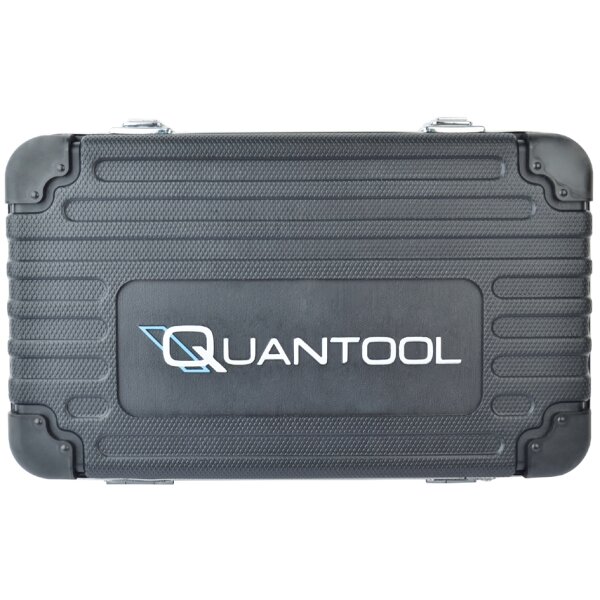 QUANTOOL Jeu de vis & dembouts, mallette de 116 pièces