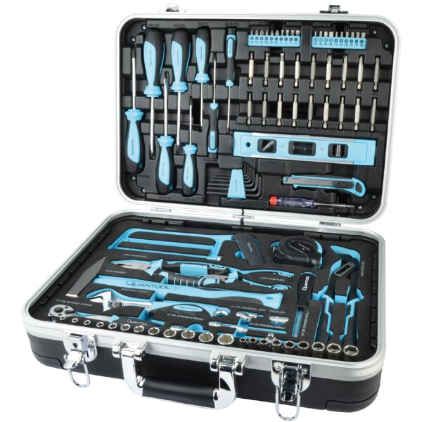 QUANTOOL Jeu doutils, mallette de 98 pièces