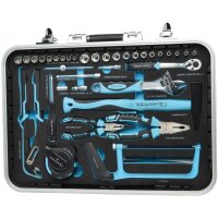 QUANTOOL Jeu doutils, mallette de 98 pièces