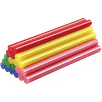 BRÜDER MANNESMANN Klebepatrone, farbig-glitter, 20er...