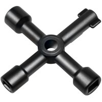 LogiLink Clé en croix universelle pour armoire...