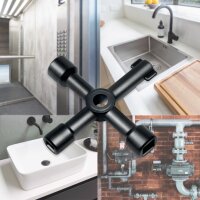 LogiLink Clé en croix universelle pour armoire...