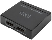 DIGITUS Répartiteur HDMI 4K, 1x2, 4K / 30 Hz, noir
